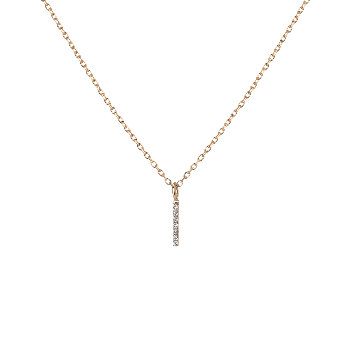 14k Yellow Gold 18k Yellow Gold White Diamonds '-I-