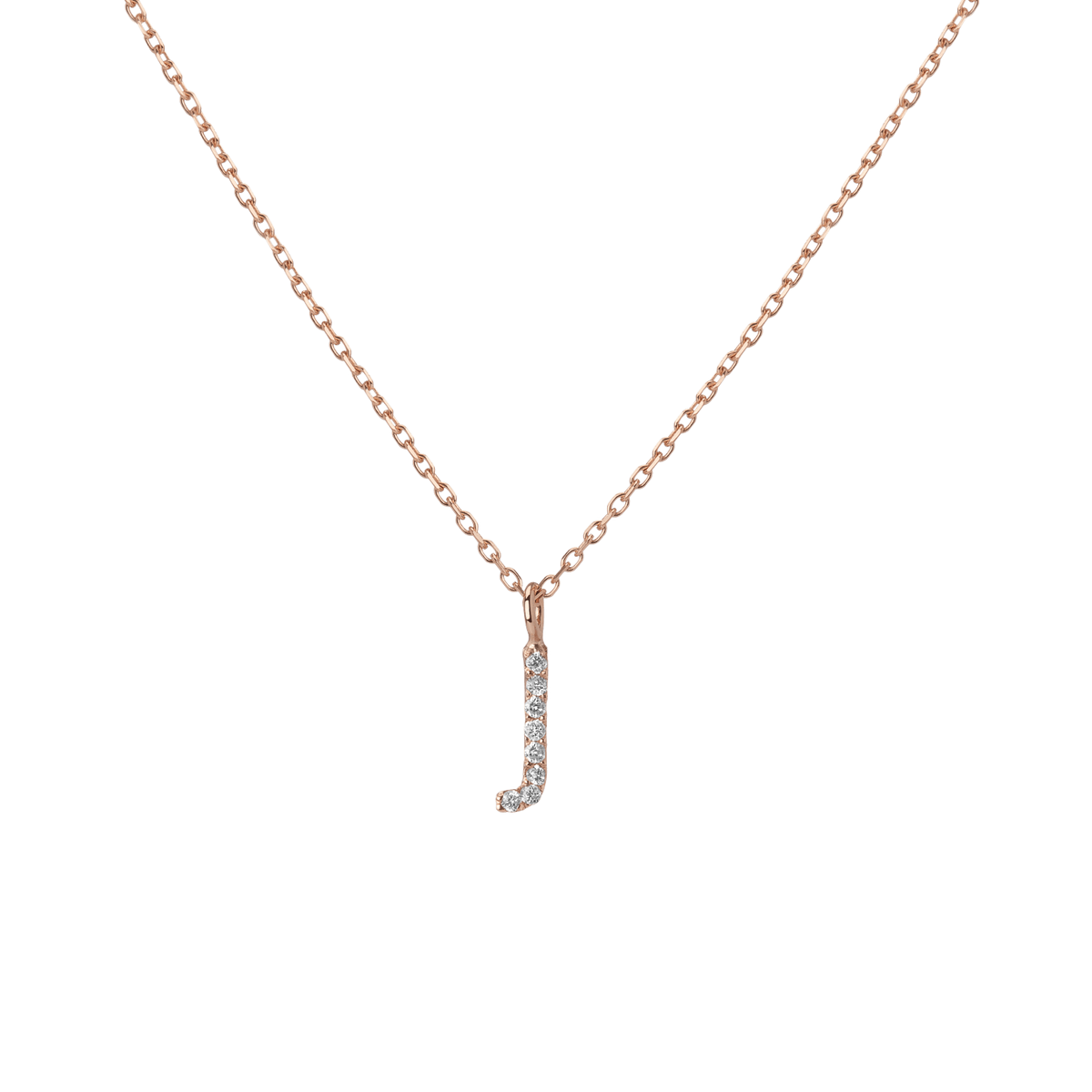 14k Rose Gold 18k Rose Gold White Diamonds '-J-
