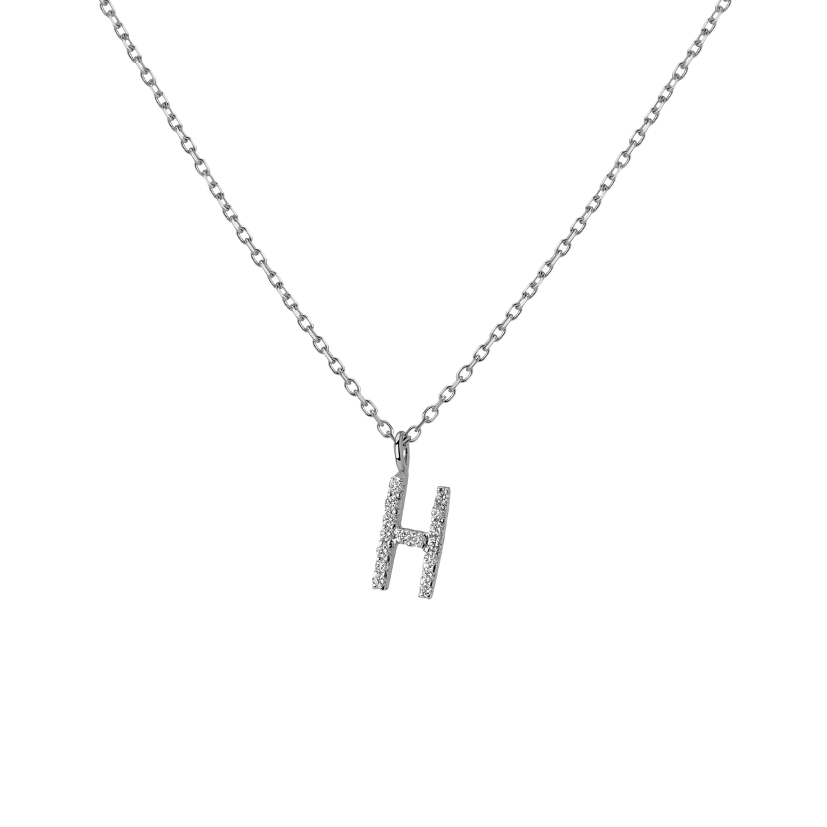 14k White Gold 18k White Gold White Diamonds '-H-
