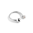 Asymmetric Pearl Ring