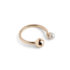 Asymmetric Pearl Ring