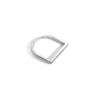 Diamond Bar Square Ring with White Diamonds