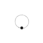 Mini Charm Circle Ring