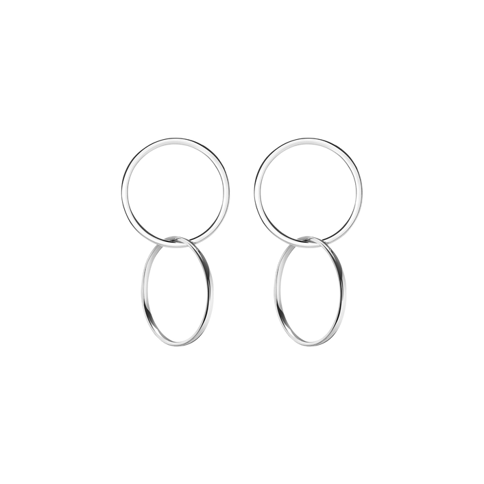 Connection Earrings White Gold Vermeil 14k White Gold 18k White Gold First Pair Single |